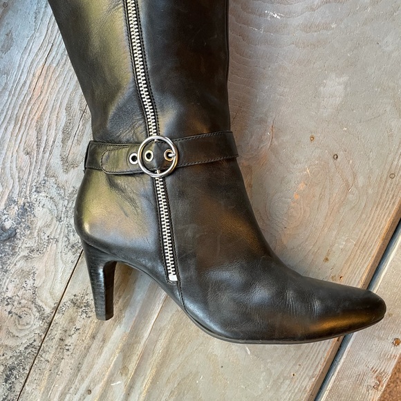 Ecco Bristol tall black boot | size 41 10-10.5 - Picture 3 of 12